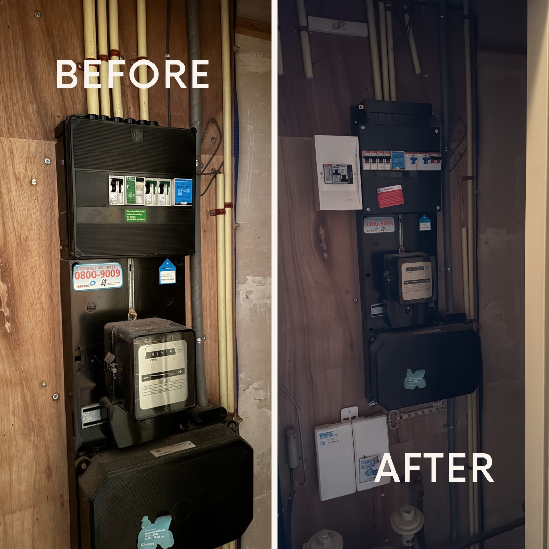 Meterkast upgrade – before/after